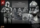 Hot Toys Star Wars &ndash; Chrome 1/6th Clone Trooper Collectible Figure SEALED