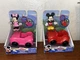 Disney Jr Mickey and Minnie Mouse Daily Driver Cars Sets With Poseable Figures