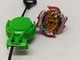 Beyblade B-105 Achilles Burst Auth.  Tomy Hasbro red silver gold