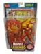 Marvel Legends 2002 Series II Human Torch 6" Action Figure MOC w/ Comic Toy Biz