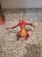 2008 Bakugan Deluxe Dragonoid Red Dragon Action Figure Sega Spin Master Read Des
