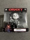 Child&rsquo;s Play Chucky 4.5in Vinyl Figure Black & White CultureFly