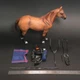 DID 1/6 Scale Red War Horse Standing for 12" Action Figure E60082 New