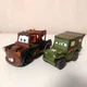 Lot 2 Disney Cars Race Team 51 Mater & Sarge 1/55 Diecast loose