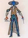 STAR WARS Cad Bane CLONE COLLECTiON BOUNTY HUNTER CW42 BOBF  LOOSE ships fast!