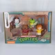 Fisher Price Little People Collector Teenage Mutant Ninja Turtles Allies 4pk NEW