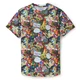 Disney Pin Trading 25th Anniversary All-over Collage Print Adult T-shirt, S