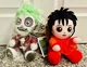 Beetlejuice & Lydia Deetz Red Wedding Dress 8&rdquo; Phunny Plush Doll Set Kidrobot