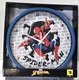 MARVEL SPIDERMAN Decorative Wall Clock - Blue Frame- 10" diam.- battery op. NIB