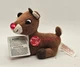 Dan Dee Sings Musical Rudolph The Red Nosed Reindeer Plush Lights Up - Vintage