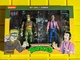 NECA Teenage Mutant Ninja Turtles Scale Rat King & Vernon Action Figures