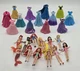 Disney Princess MagiClip Polly Pocket Figures- 10 Dolls +13 Dresses + 2 Mermaids