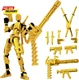 Gatling Gun T13 Titan 13 Action Figure Set【Assembled】, Robot Action Figure 3D