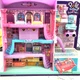 Polly Pocket Pajama Party Sleepover Adventure House Playset HHX75 New w/ Tags