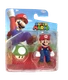 NEW! Nintendo Super Mario Bros. Action Figure, Mario with 1up Mushroom