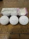 Diamond Ice Soft Feel Greater Distance 3-Pack White #5 Golf Balls *New in Box*