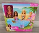 Barbie Doll Pool Playset Blonde 11.5in Slide Outdoor Water Toy New