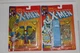 Vintage 2 1992 Toybiz Marvel The Uncanny X-Men Banshee & Iceman Action Figures