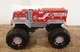 Fire Truck Monster Tires  Matchbox 2013 Mattel BGY69 Red Extension Ladder MBX