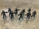 STAR WARS Micro Machines IMPERIAL PILOTS 1996 Galoob 66080 VTG 9 Figures