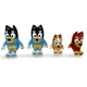 Bluey Heeler Family 4 Pack Figure Set Bandit Bingo Rusty Moose Toys LK30720