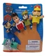 Nickelodeon PAW Patrol Bath Finger Puppets Friends Age 3+ New on Card