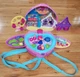 2019 Mattel Polly Pocket Micro Tiny is Mighty Theme Park Heart Backpack w/ Doll+