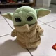 B) Star Wars Mandalorian The Child 8" Plush Grogu Baby Yoda Doll Mattel