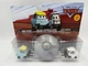 Disney Pixar Cars  Nicole Revwell with Movie Prop Flying Saucer & Jessie Wheelin