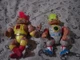 VINTAGE ACE NOVELTY TROLLS STONE PROTECTORS Lot of 2 CHESTER ACTION FIGURE 1993!