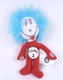 Dr. Seuss Movie Cat in the Hat Thing 2 Mini Plush 2003 Kelloggs