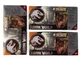 3 Unopened Jurassic World Park Series 1 Minis Mattel GWP38 2 Dinosaurs Per Box
