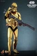 Hot Toys 1/6 Mms735 Clone Trooper Gold Chrome Version Action Figure New Toy