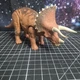 Mattel 2017 Jurassic World Triceratops Roarivores Dinosaur Sound Action WORKS