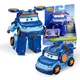 Super Wings Transformable Toys 5" Action Figure Supercharge Tobot Leo, 3 in 1...