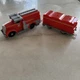 Thomas & Friends Trackmaster Motorized Train Flynn Engine And Fire Car - Works!