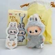POP MART Labubu The Monsters Pin For Love Series Mini Vinyl Plush Doll Pendant C