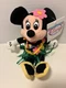 Disney Bean Bag 8&rdquo; Plush Hula Minnie Mouse Beanie w/Disney Store Tag