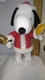 Hallmark Peanuts 14" Animated Musical Bell Ringing Snoopy Santa READ DISCRIPTION