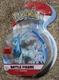 Pokemon Glaceon 3&rdquo; Articulated Battle Figure Jazwares 2021