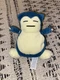 POKEMON SNORLAX 6" PLUSH BEANIE 1998 HASBRO NINTENDO Toy Authentic Bean B