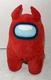 TOIKIDO Among Us Red 12" Plush w/ Devil Horns