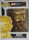 Funko Pop Marvel Studios Series Gold Chrome HULK Bobble-Head  # 379