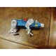 Vintage Blue Voltron Lion 1981 Y&K Die Cast Metal GB36