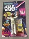 vintage Justoys Star Wars Admiral Ackbar poseable Bend-Ems 1994 with card