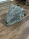 Jurassic World Chomp Roar Mask Velociraptor Blue 2017 Halloween Needs Battery