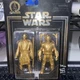 Star Wars Commemorative Skywalker Saga GOLD Mace Windu/Jango Fett Action Figures