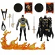 Batman - White Knight Batman vs Azrael Batman Armor 7" Action Figure 2 pack OEX