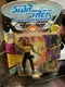 Star Trek TNG Geordi La Forge 5" Action Figure Playmates 1993 Sealed Collectors
