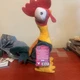 Disney Moana HEI HEI Clucking Rooster  13" Plush Electronic Toy Tested w/tags